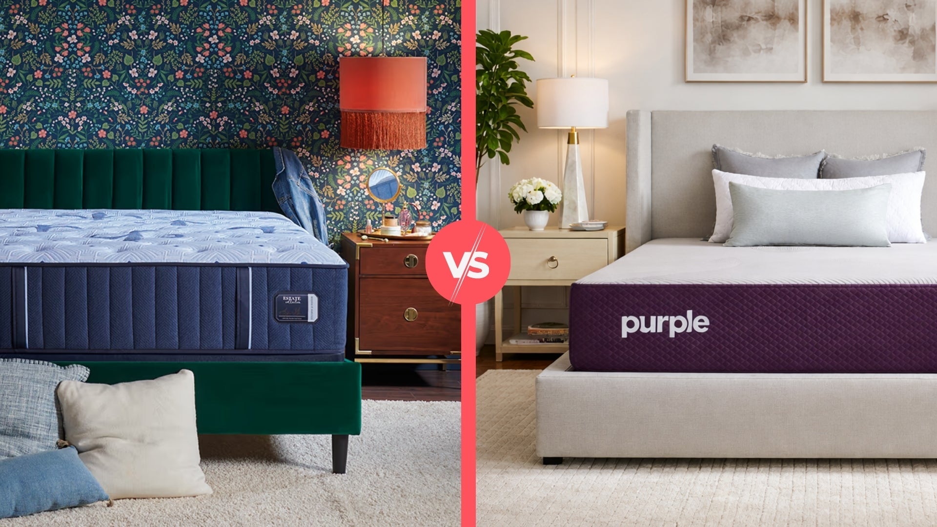 Purple vs Stearns & Foster Mattress