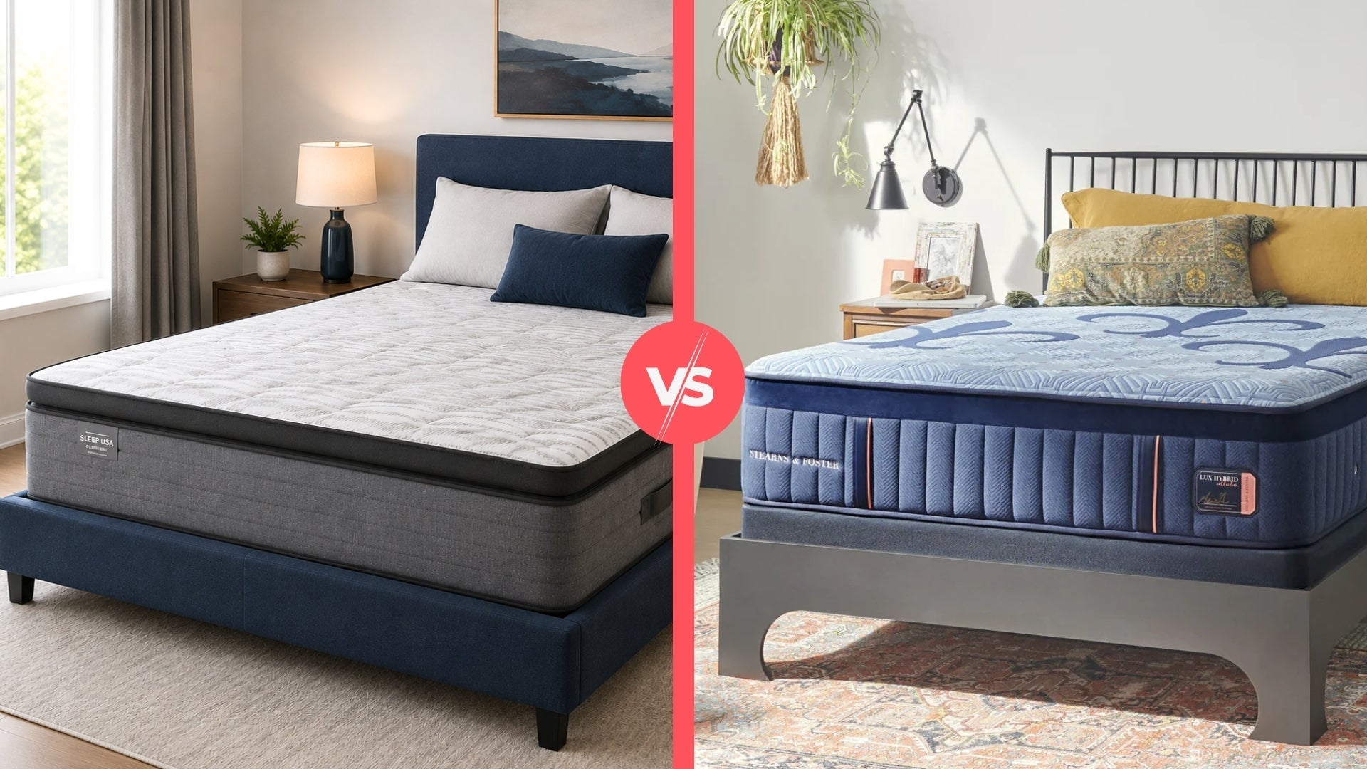 Sleep USA vs Stearns & Foster Mattress: Which One Should You Buy?