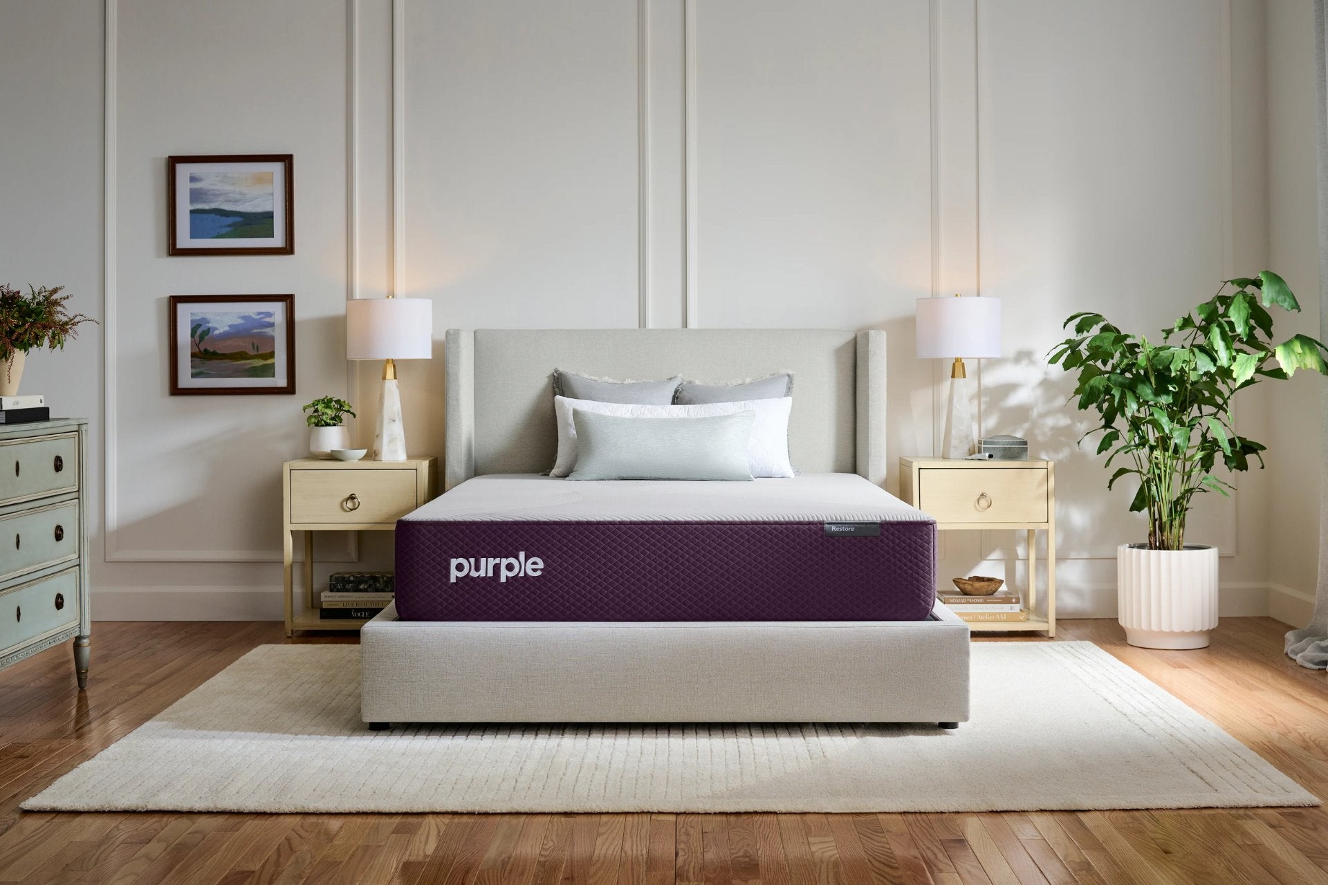 Purple mattress